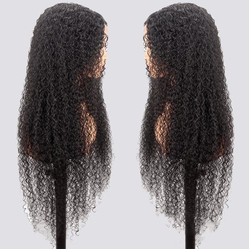 Soft 4x4 Lace Closure Jerry Curly Hair Wig