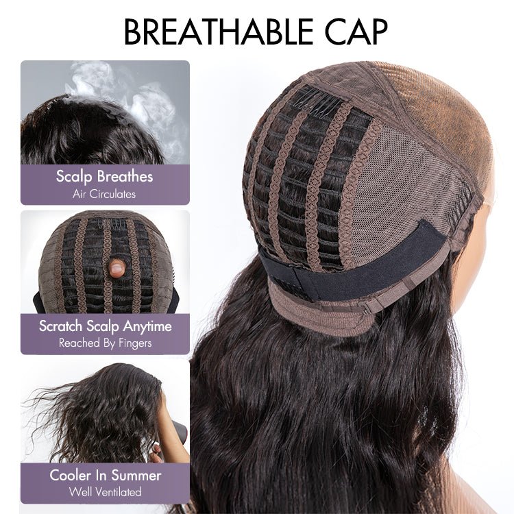 Natural Look 8-Inch Short Bob Straight Wig