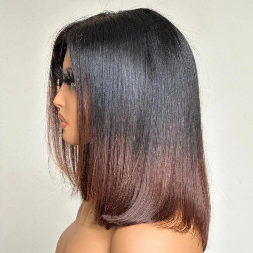 Classic Straight Wig with 5x5 Lace Closure Design