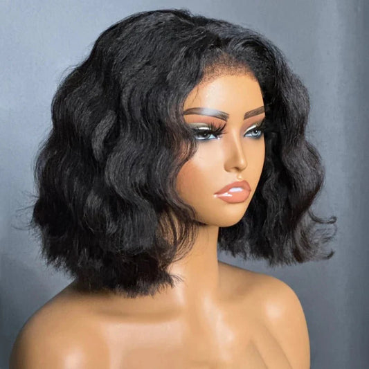 Classical Pre-cut Lace Wavy Wig for Women