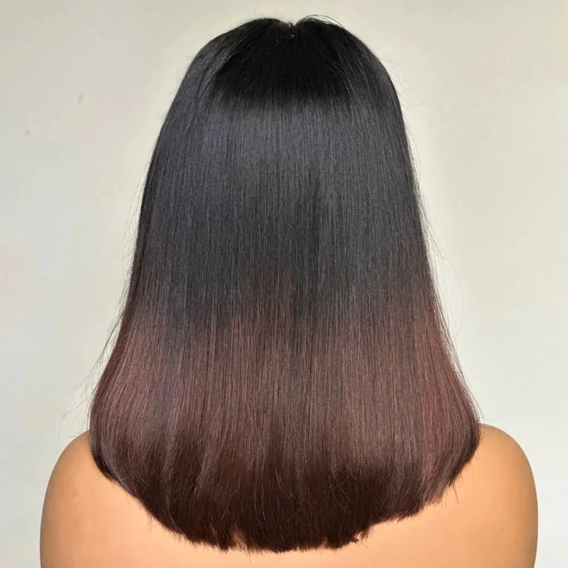 Classic Straight Wig with 5x5 Lace Closure Design