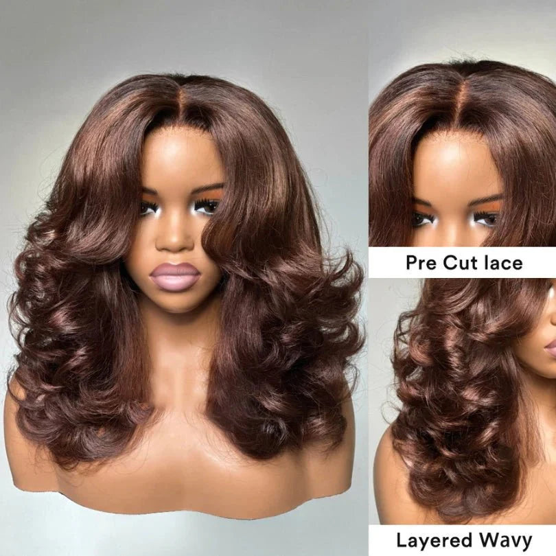 Soft Shoulder Length Body Wave 5x5 Lace Wig