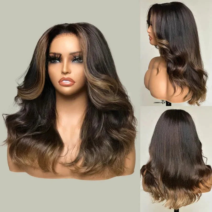 Natural Look Loose Wave Shoulder Length Wig for Women